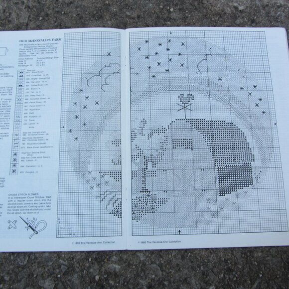 sweet dreams needlepoint & cross stitch vintage 1980 (CL341) - Picture 8 of 8